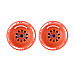 Orange street wheels 90*60 mm, 78A - Meepo (4pcs)