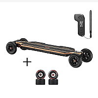 Meepo Hurricane Bamboo Pro 2in1 off-road electric longboard