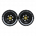Black offset wheels 100*58 mm, 78A - Meepo